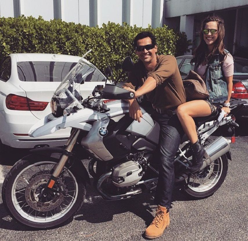 Los actores Gabriel Porras y María Elisa Carmona. (INSTAGRAM). 