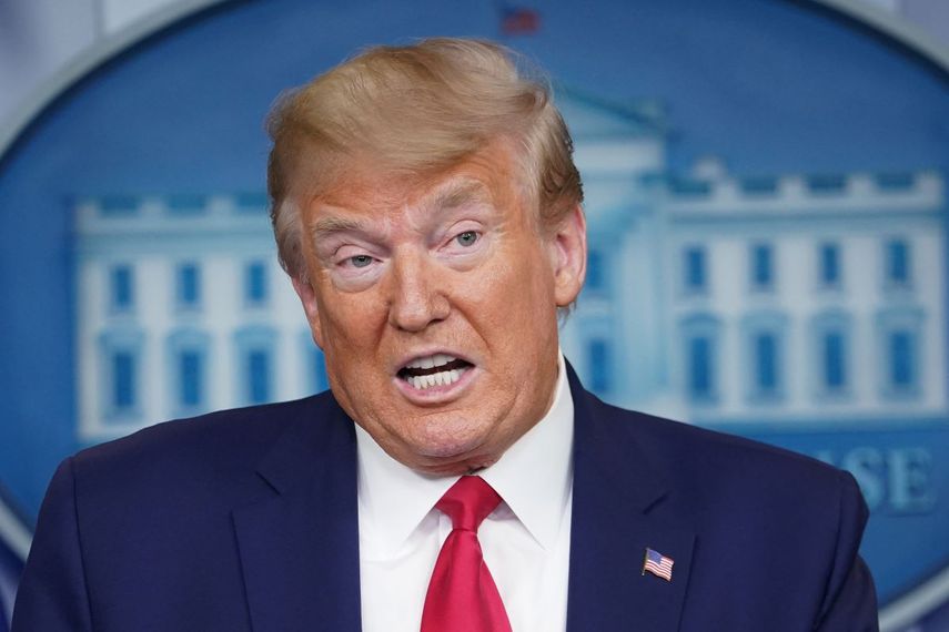 El presidente Donald Trump se refirió a la labor de la OMS y su enfoque en China respecto a la pandemia del coronavirus.
