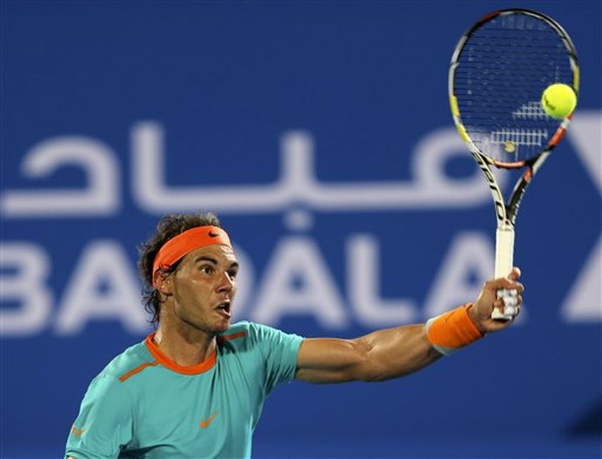 Nadal dejó una buena impresión ante Wawrinka. (AP)