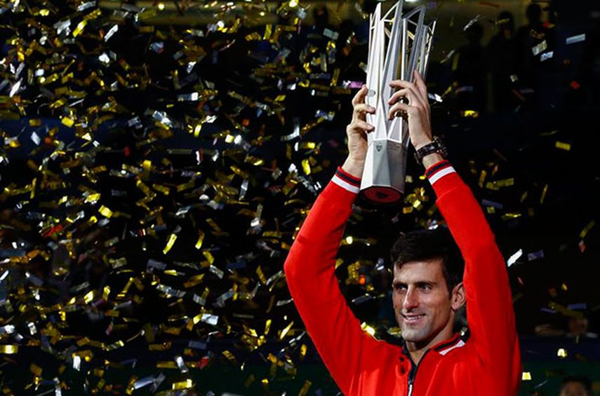 Djokovic batirá a partir de mañana el récord de puntos del circuito mundial de la ATP, con 16.785. (EFE)
