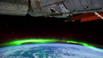 Aurora boreal, captura de un video publicado por la NASA Aurora boreal, captura de un video publicado por la NASA