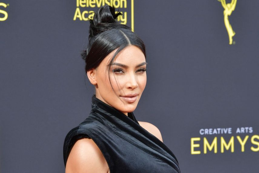 &nbsp;Kim Kardashian asiste a los Premios Emmy de Artes Creativas 2019 el 14 de septiembre de 2019 en Los Ángeles, California.&nbsp;
