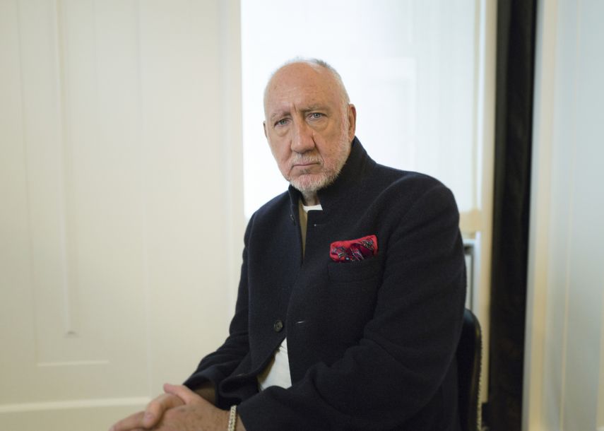 En esta fotograf&iacute;a del 31 de octubre de 2019 el autor y cantante Pete Townshend posa para un retrato en Nueva York para promover su primera novela The Age of Anxiety.