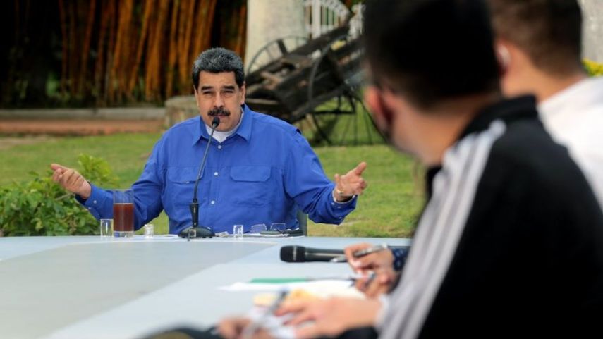 Nicol&aacute;s Maduro, dictador de Venezuela.