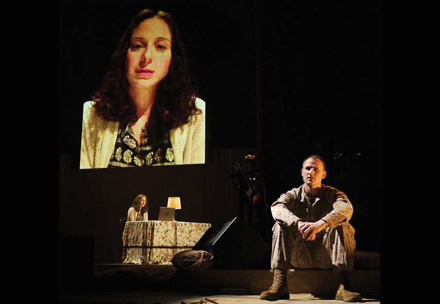 El actor Tyler La Marr protagoniza Basetrack Live en South Miami-Dade Cultural Arts Center. (ARTBURSTMIAMI)
