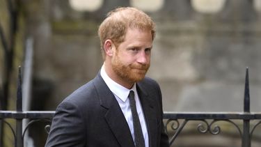 En esta imagen de archivo, el príncipe Harry llega a los Royal Courts Of Justice, en Londres, el 30 de marzo de 2023.