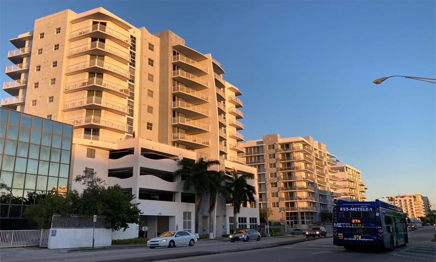 Imagen urbana de Miami.