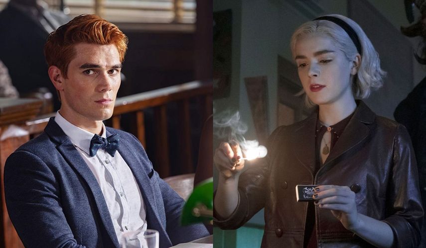 Riverdale y Sabrina.