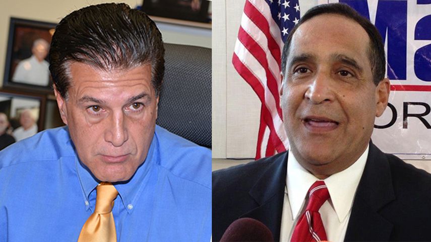 Carlos Hernández y Joe Martínez anuncian su interés por el puesto aún por aprobar de sheriff de Miami-Dade.