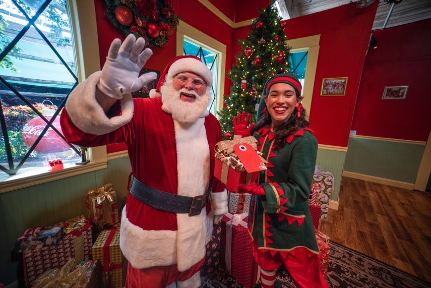 Busch Gardens Christmas Town trae este año una nueva experiencia con Santa Claus que creará recuerdos felices para los visitantes de todas las edades.
