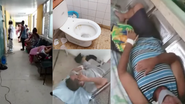Varias imágenes desde hospitales en Cuba muestran la crisis del sistema sanitario ante al aumento de casos de COVID-19. ARCHIVO