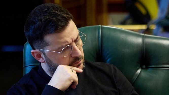 El presidente ucraniano Volodimir Zelenski&nbsp;&nbsp;