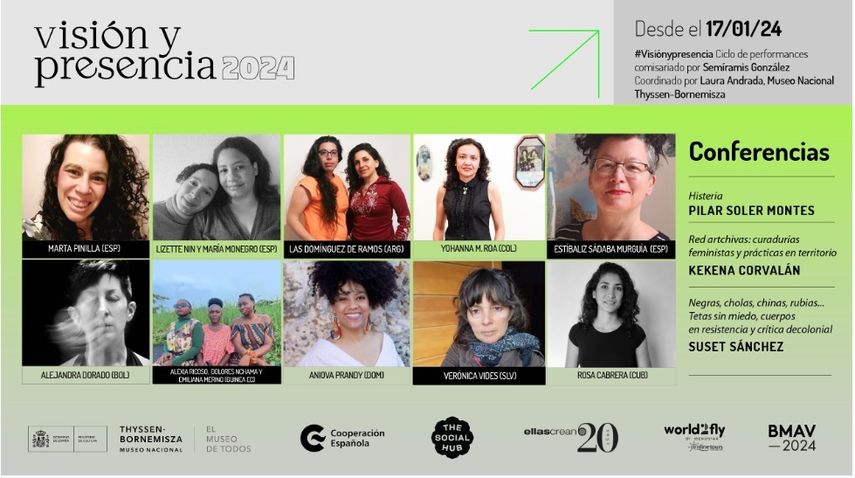 El Thyssen presenta 10 performances de mujeres artistas en la 3era edición del ciclo feminista Visión y presencia.