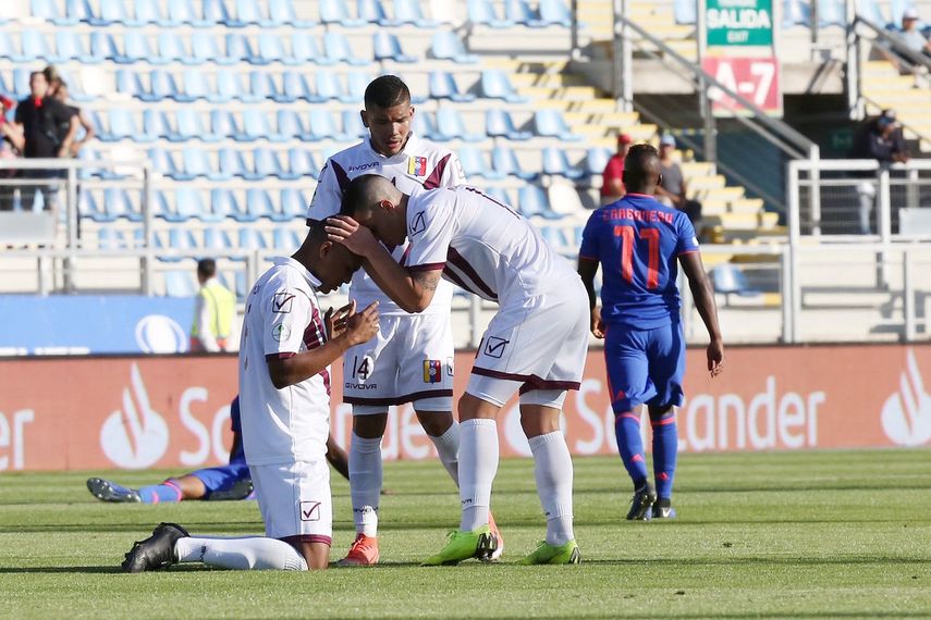 El combinado venezolano volverá a la cancha el sábado para enfrentar a la selección chilena.