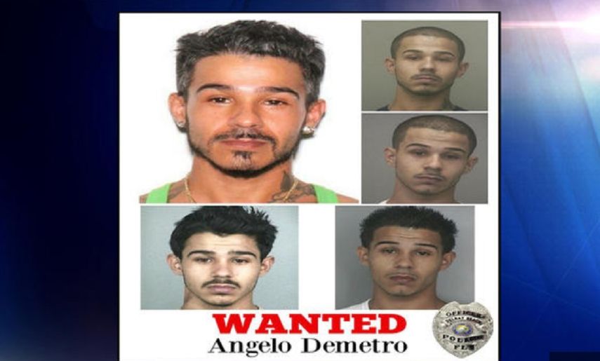 Angelo Demetro, de 33 años, es el sospechoso del robo.