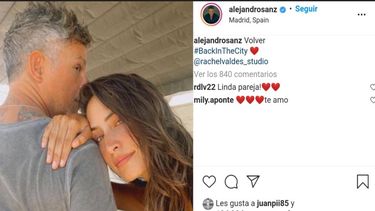 Alejandro Sanz y Rachel Valdés