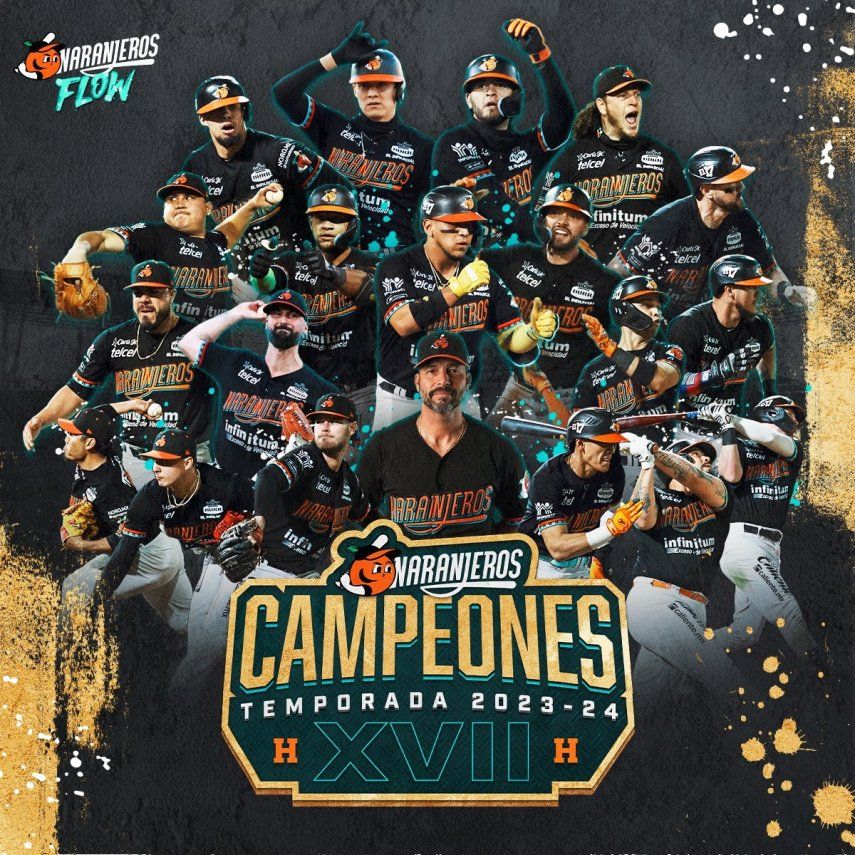 Naranjeros de Hermosillo consiguen el título 17 en su historia del Béisbol Mexicano&nbsp;