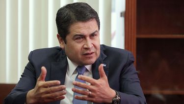 EEUU confirma una investigación contra el presidente de Honduras, Juan Orlando Hernández, &nbsp;por su presunta implicación en una red de narcotráfico