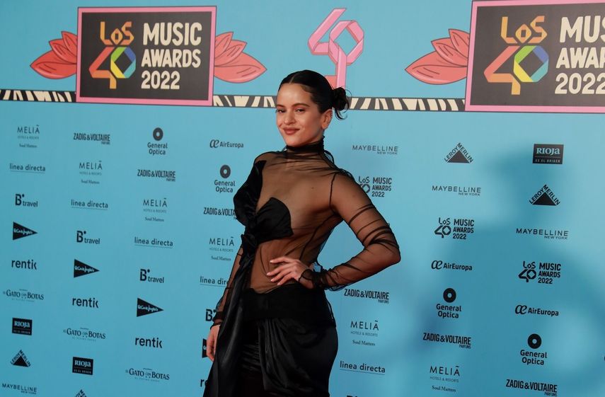 Rosalía en LOS40 Music Awards 2022.
