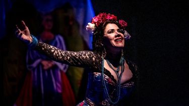 Obra El Día que cambió la vida del señor Odio, producida por Ruta Teatral en Miami.