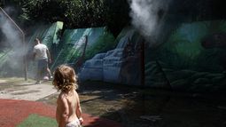 Ola de calor en Francia. Ola de calor en Francia.