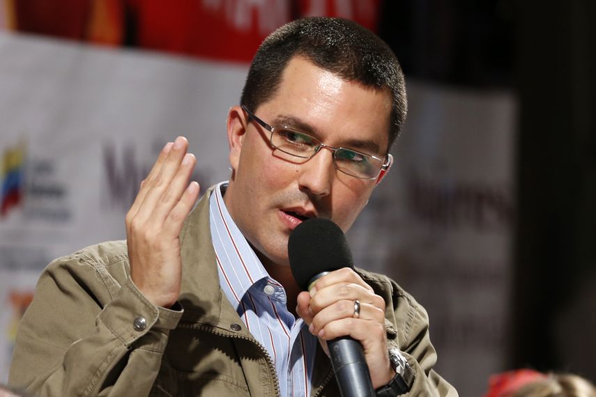 Jorge Arreaza, canciller de Venezuela.&nbsp;