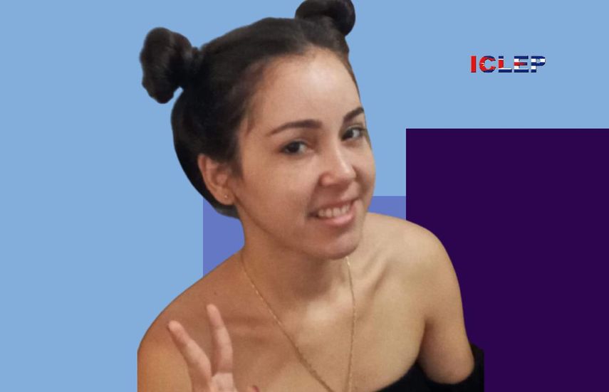 La periodista del ICLEP Mari Karla Ares.&nbsp;