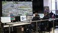 Una de las salas de monitoreo del Sistema Integrado de Emergencias y Seguridad de Medellín.