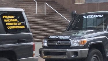 Patrullas del Servicio Bolivariano de Inteligencia (Sebin).