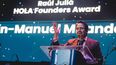 Lin-Manuel Miranda, creador de los musicales Hamilton&nbsp;e In the Heights, recibe el Premio de los Fundadores HOLA Raúl Juliá