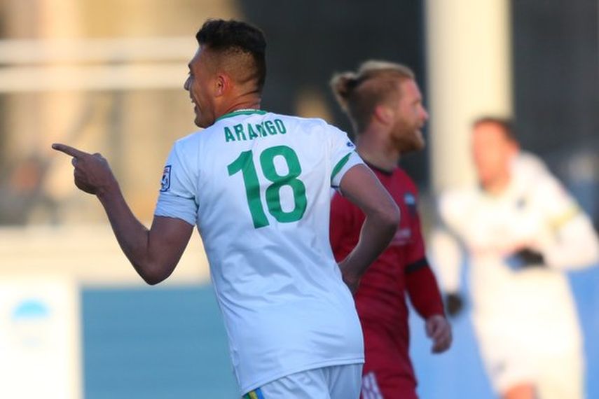 Arango comienza a perfilarse como la figura del equipo que defiende el título en la NASL. (CORTESÍA)