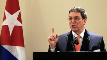 El canciller cubano, Bruno Rodríguez.&nbsp;
