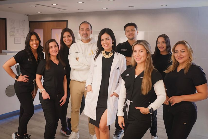 Alicia Labrador y su equipo.&nbsp;