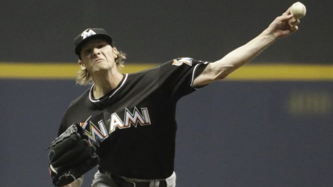 El zurdo Conley no permitió carreras en su labor de seis innings. (EFE)