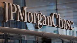 Logo del mayor banco de Estados Unidos JP Morgan Chase. Logo del mayor banco de Estados Unidos JP Morgan Chase.