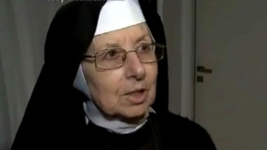 La hermana Inés no fue ordenada por la Iglesia Católica (CORTESÍA)