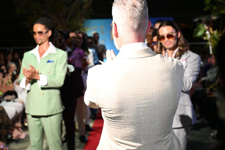 La velada también incluyó una presentación del diseñador Stephen Adkins III, quien mostró piezas de “The Stephen Collection.”