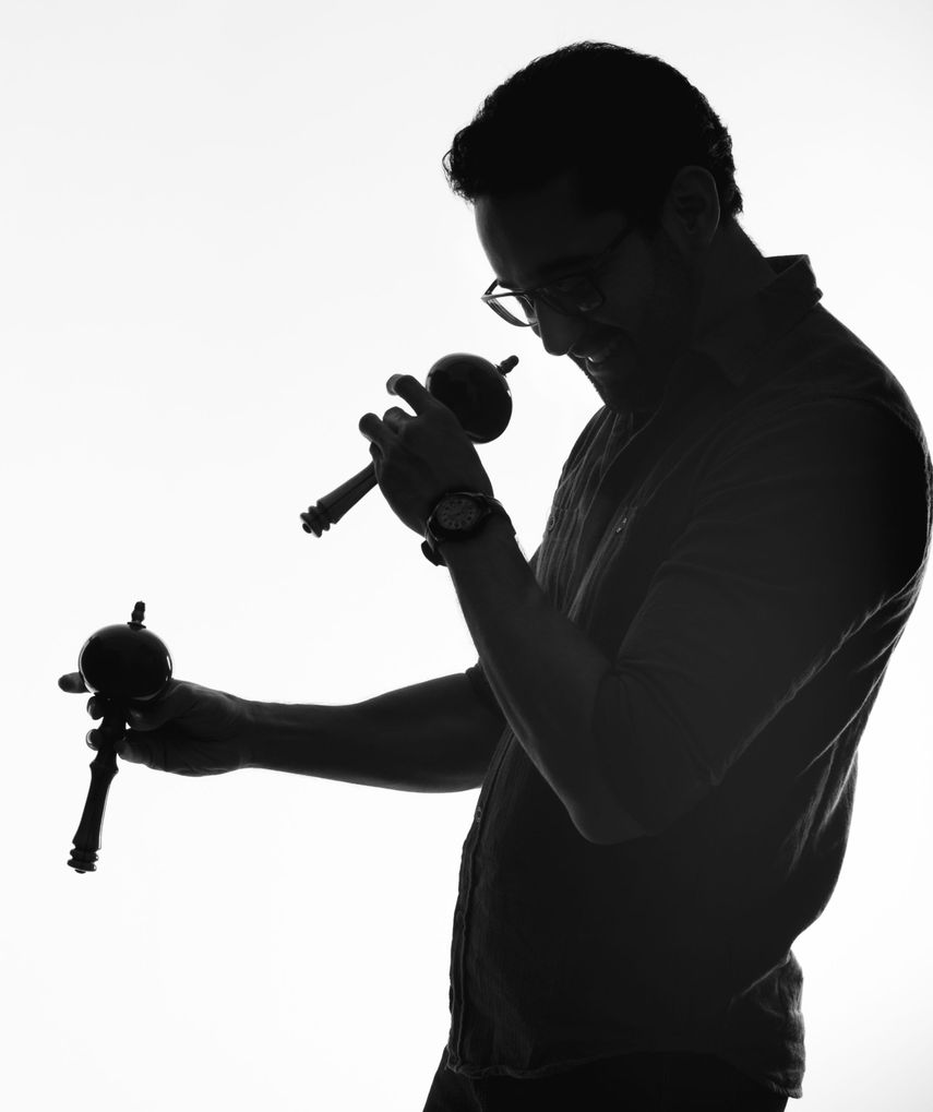 El músico venezolano Manuel Rangel.