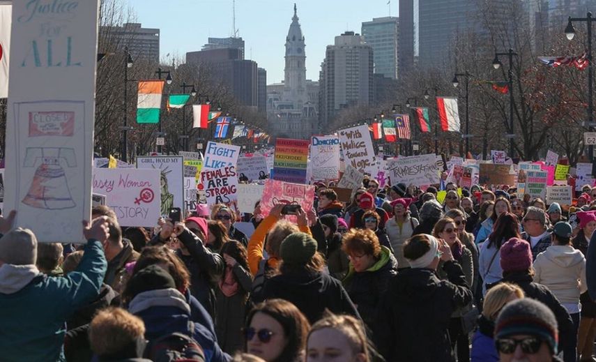 Las Marchas de las Mujeres tomaron las calles de las principales ciudades de los EEUU este 20 de enero, coincidiendo con el primer aniversario del Gobierno de Donald Trump.