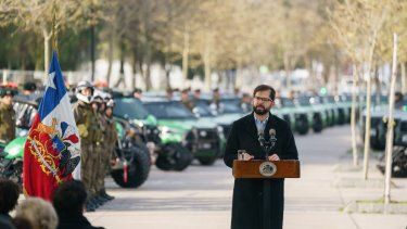 El presidente de Chile, Gabriel Boric.&nbsp;