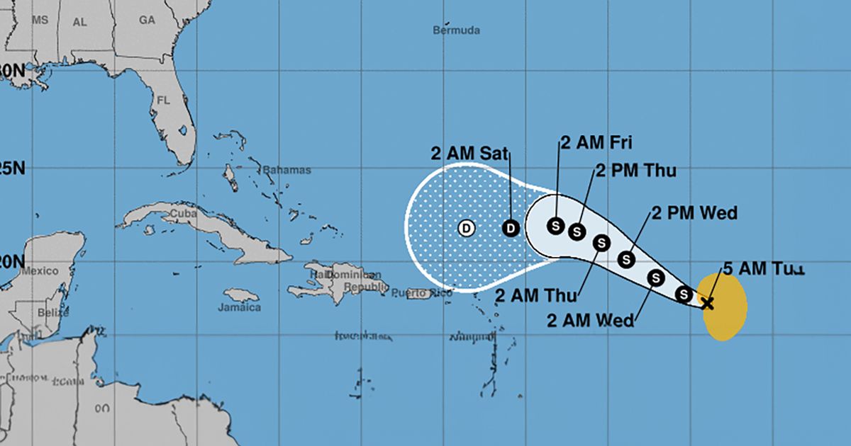 Tormenta Tropical Philippe Se Forma En El Atlántico, ¿cuál Sería Su ...