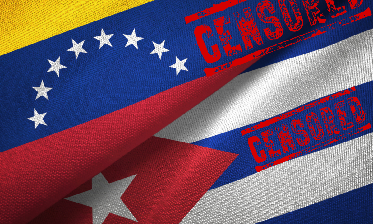 Cuba y Venezuela, reinas en falta de libertades digitales Cuba y Venezuela, reinas en falta de libertades digitales