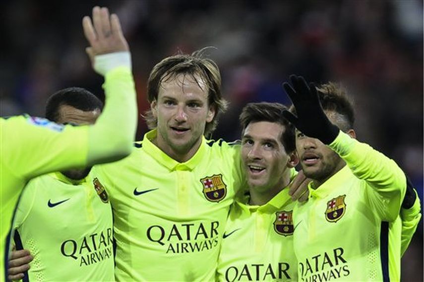 El Barça logró superar un mal momento y ahora juegan como una maquinaria. (AP)