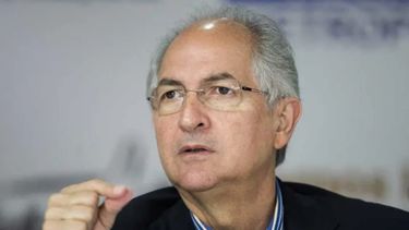 Antonio Ledezma, líder de la oposición y exalcalde en Venezuela.