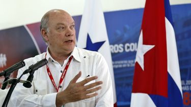 Foto de archivo del ministro cubano de Comercio Exterior, Rodrigo Malmierca, quien visitó Qatar el domingo y viajó este lunes a Argelia.