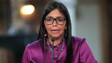 Delcy Rodriguez, vicepresidenta del régimen venezolano