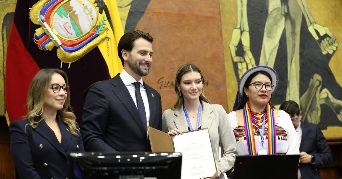 Parlamento de Ecuador se alista para votar Ley de Inteligencia contra el crimen organizado