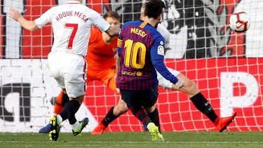 Messi contra el Sevilla: 36 goles y 16 asistencias en 37 partidos.