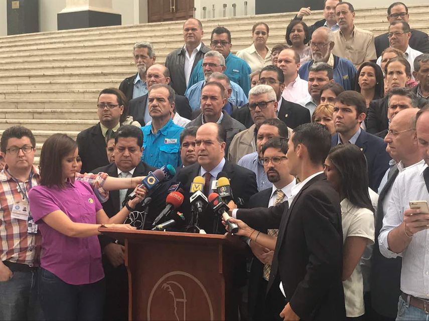 El presidente de la Asamblea Nacional, Julio Borges.&nbsp;