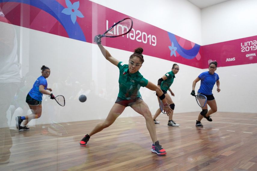Con dos de esas preseas, Paola Longoria alcanzó a la deportista que más veces ha subido al puesto de honor del podio en la historia de las justas continentales.